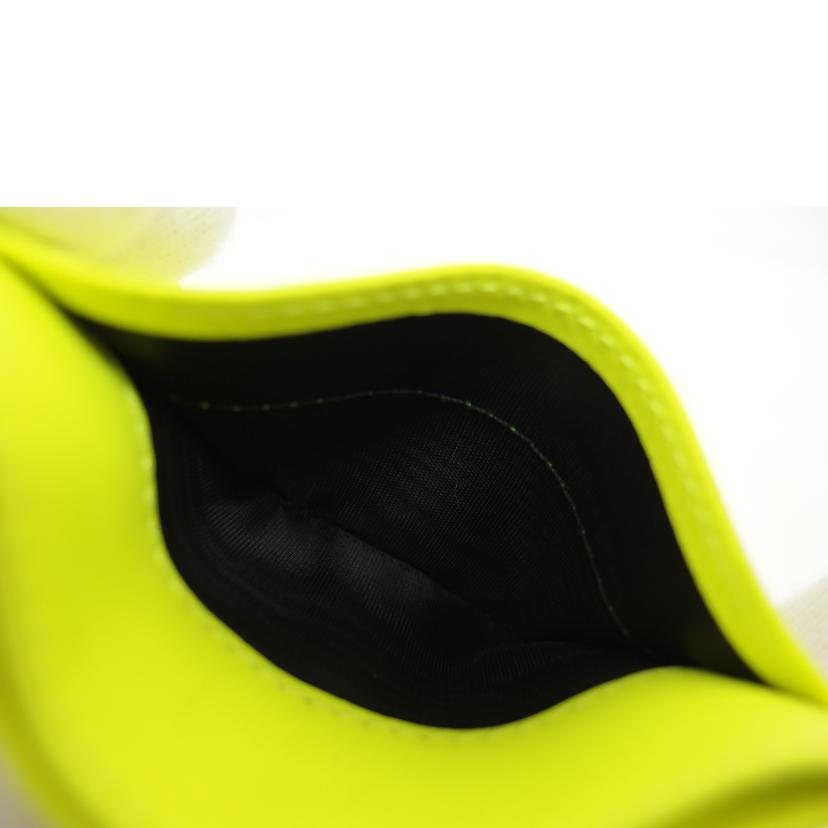 VERSACE ヴェルサーチェ/メドゥーサ ビギー/カードケース/ネオンイエロー/DPN2467/1A05512//04F***/Bランク/04