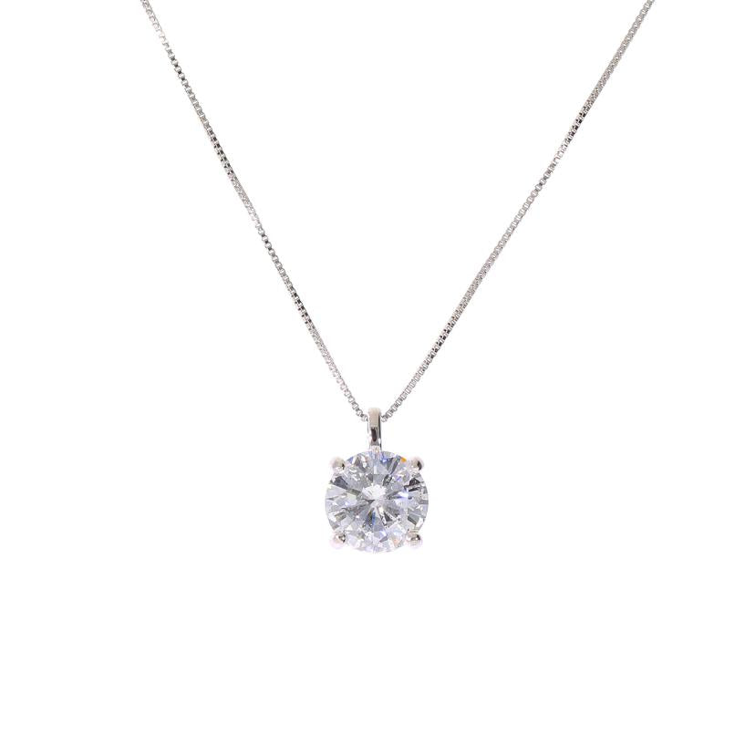 / ◎Pt900/850ダイヤネックレス1.083ct//Aランク/59