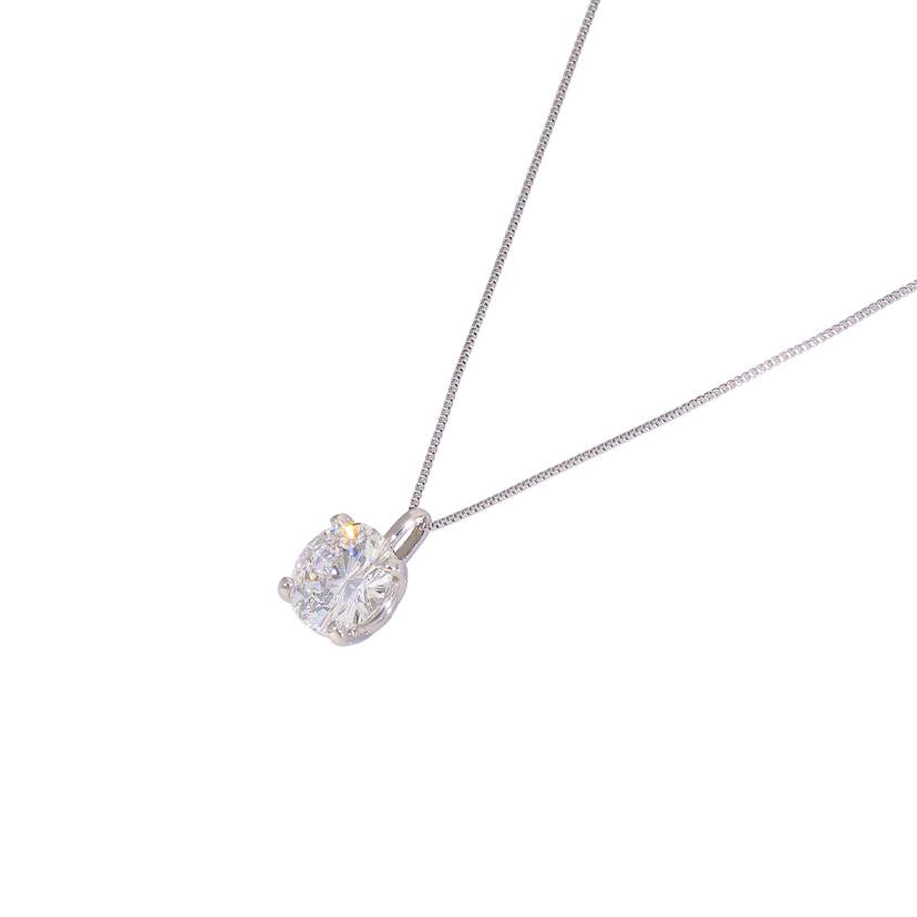/ ◎Pt900/850ダイヤネックレス1.083ct//Aランク/59