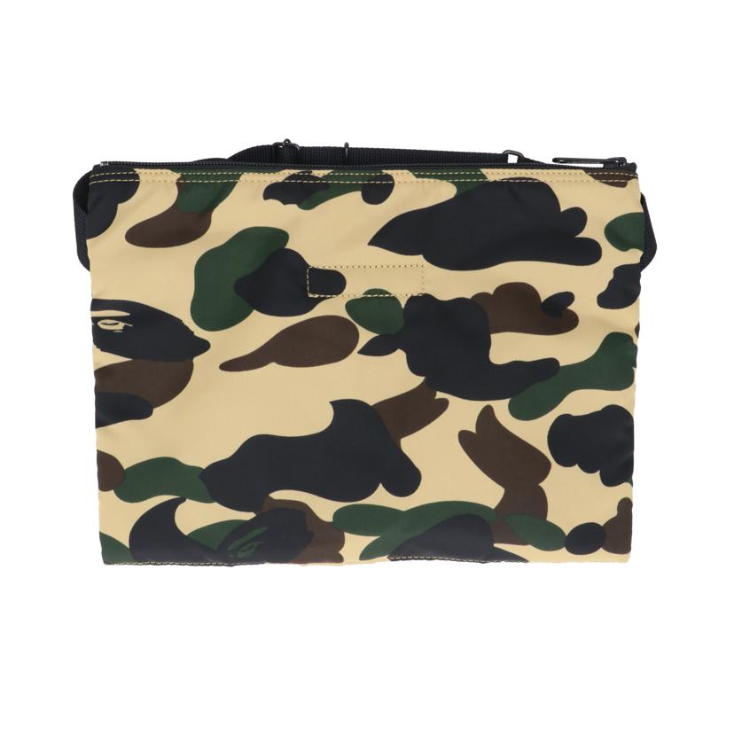 A BATHING APE アベイシングエイプ/ポーターカラーカモクロスボディバッグ//Aランク/09