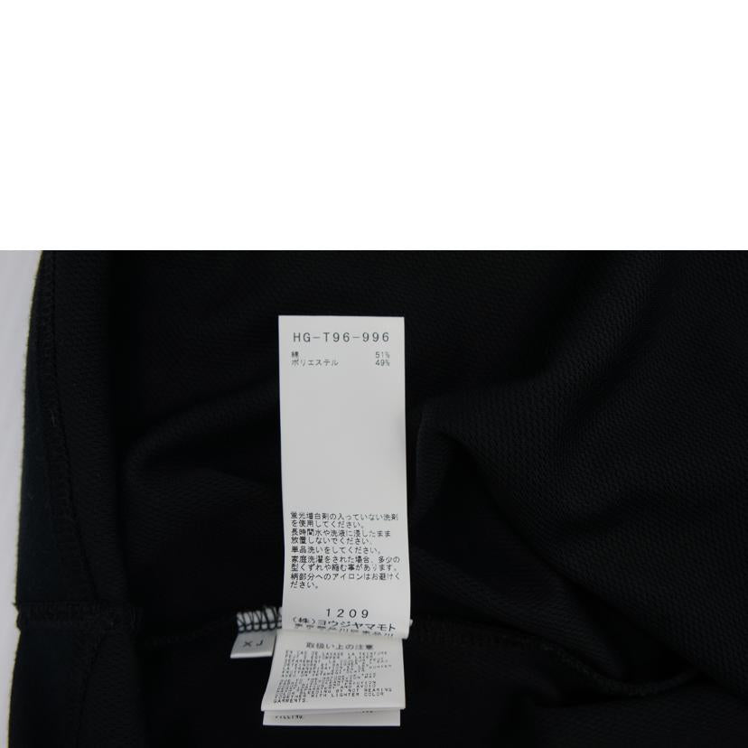 yohji yamamoto POUR HOMME × NEW ERA ヨウジヤマモトプールオム×ニューエラ/クロウプリントラウンドヘムショートスリーブティー/HG-T96-996//Aランク/09