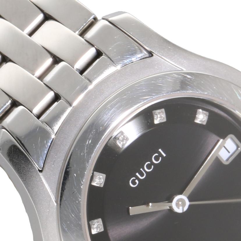 GUCCI/メンズ 10Pダイヤ/クオーツ/5500M//119*****/ABランク/67