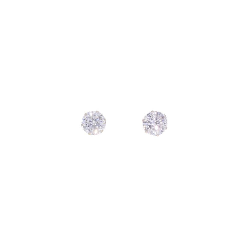 /◎Pt900ダイヤピアス0.5454/0.637ct//Aランク/82