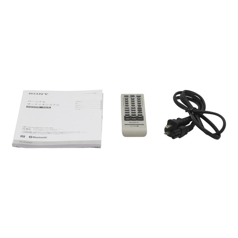SONY ソニー /CDラジオ/ZS-RS81BT//S011247293E/ABランク/01