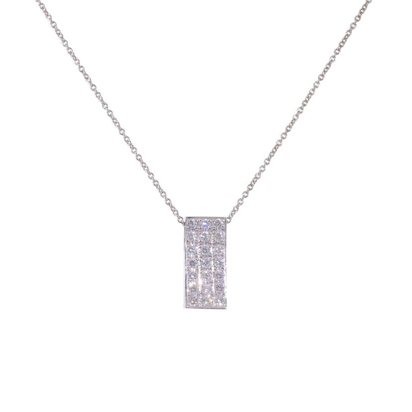 / K18WGダイヤネックレス0.30ct//Aランク/05