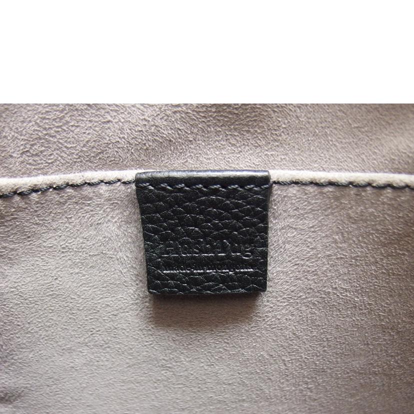 HushTug ハッシュタグ/レザートートバッグ/ブラック//ABランク/04