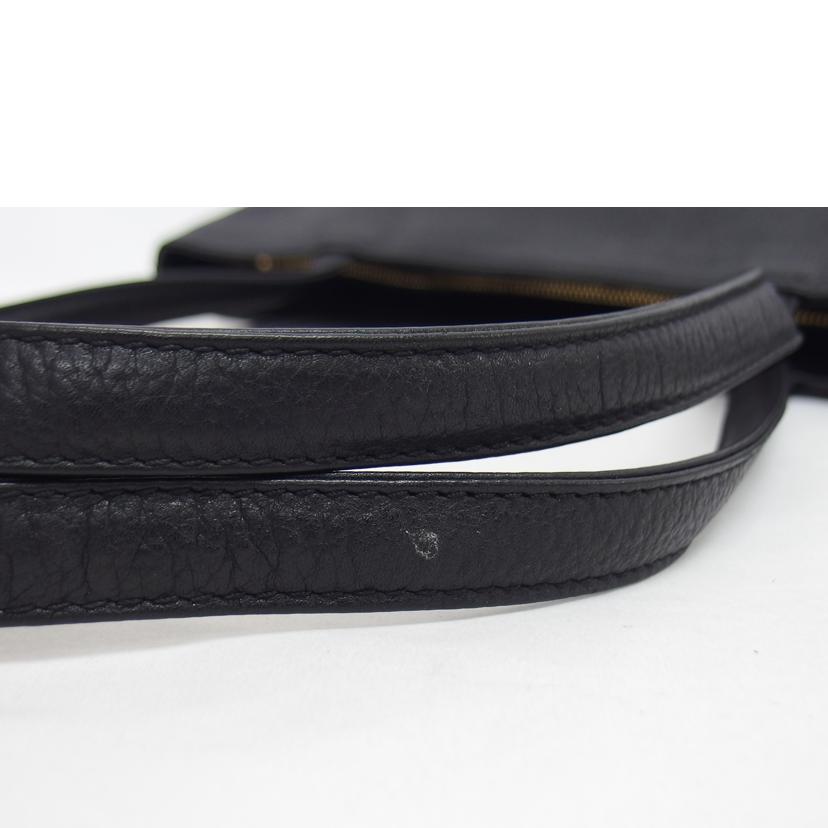 HushTug ハッシュタグ/レザートートバッグ/ブラック//ABランク/04