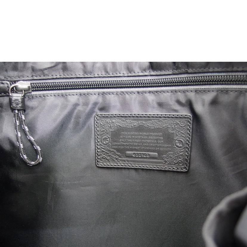HUNTING WORLD ハンティングワールド/ユーティリティ/ナイロン2WAYバックパック/ブラック//622***/Aランク/04