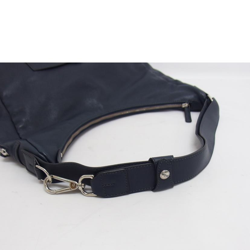 Daniel&Bob ダニエル&ボブ/レザー2WAYショルダーバッグ/ネイビー//ABランク/04