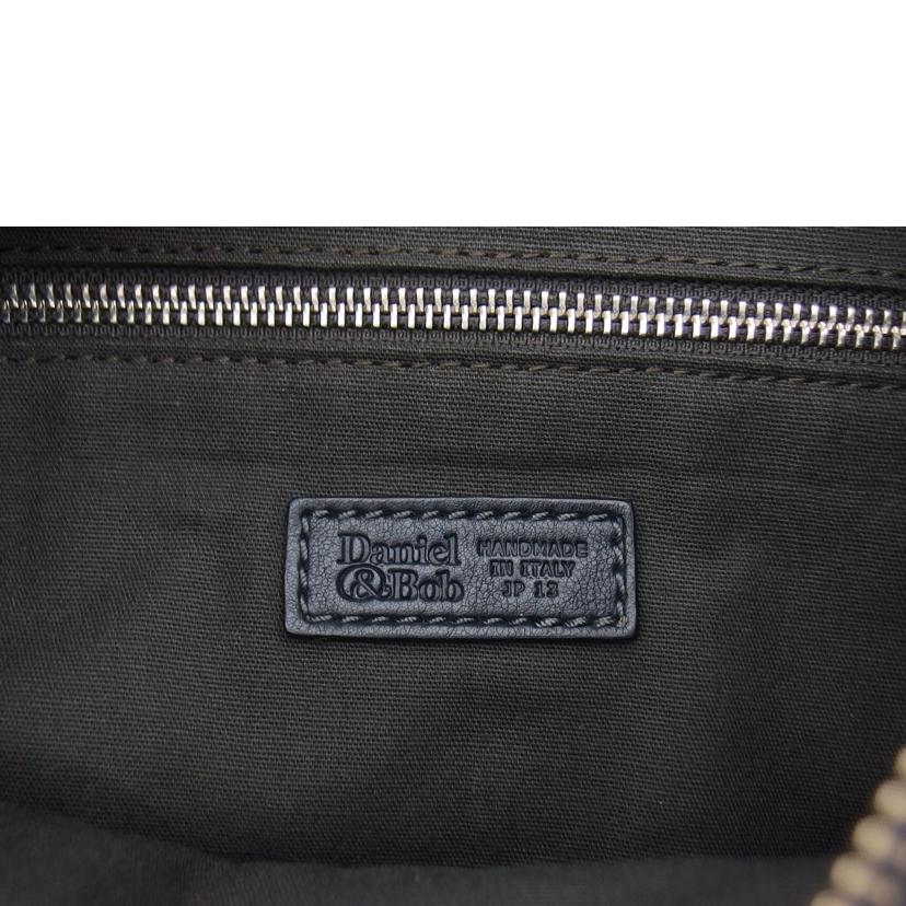 Daniel&Bob ダニエル&ボブ/レザー2WAYショルダーバッグ/ネイビー//ABランク/04