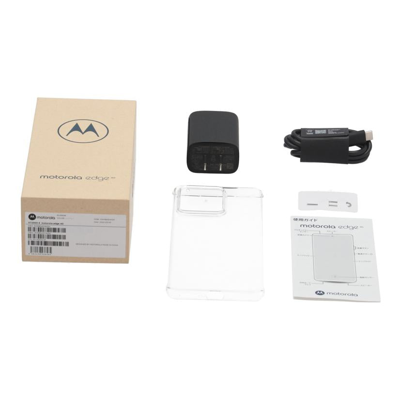 MOTOROLA SIMフリー モトローラ /スマートフォン/motorola edge 40 256GB/XT2303-3//ZY22JJR393/Bランク/82