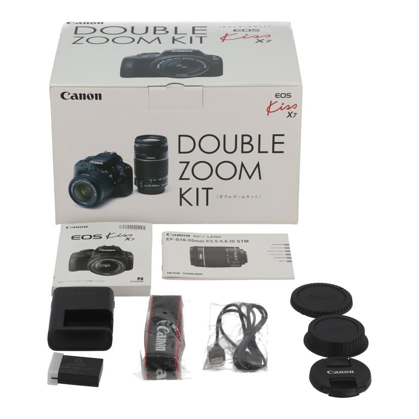 Canon キヤノン /デジタル一眼 ダブルズームキット/EOS Kiss X7 ダブルズームキット//311073048701/Bランク/05