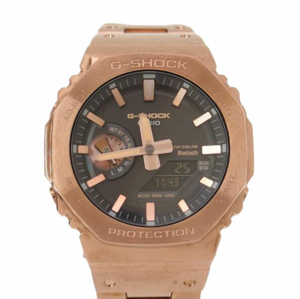 CASIO カシオ/G-SHOCK/フルメタル/モバイルリンク/ソーラー/GM-B2100GD-5A//221*******/Bランク/69