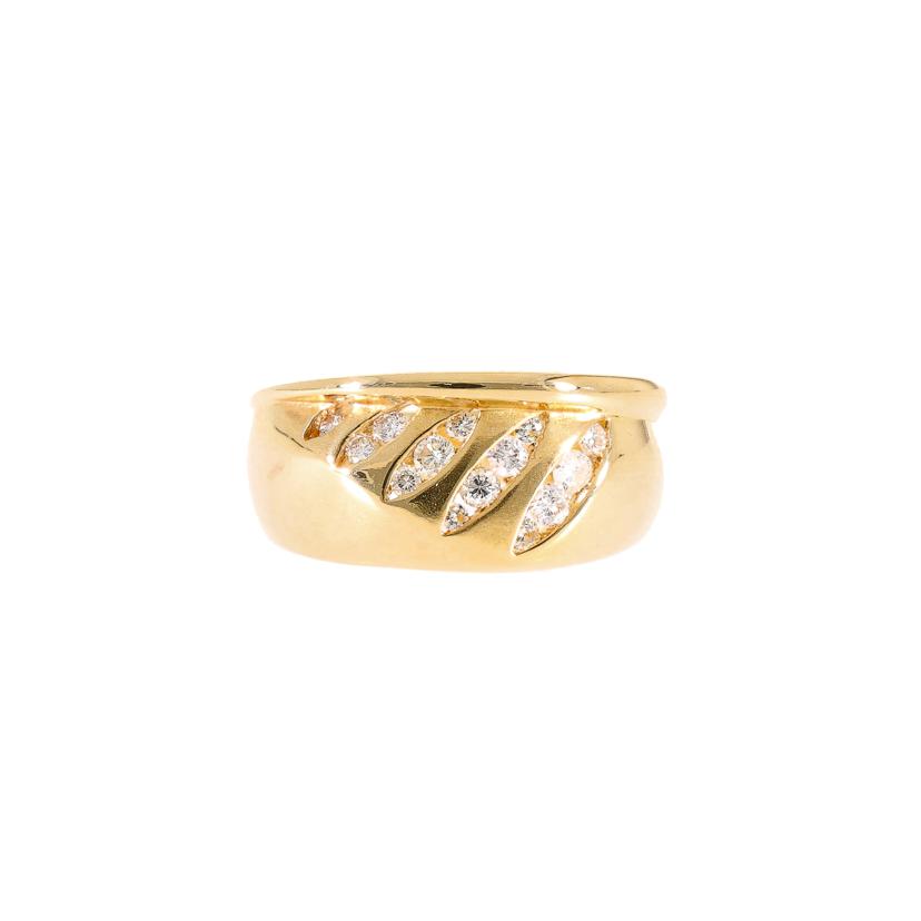 / K18ダイヤリング0.31ct//Aランク/19