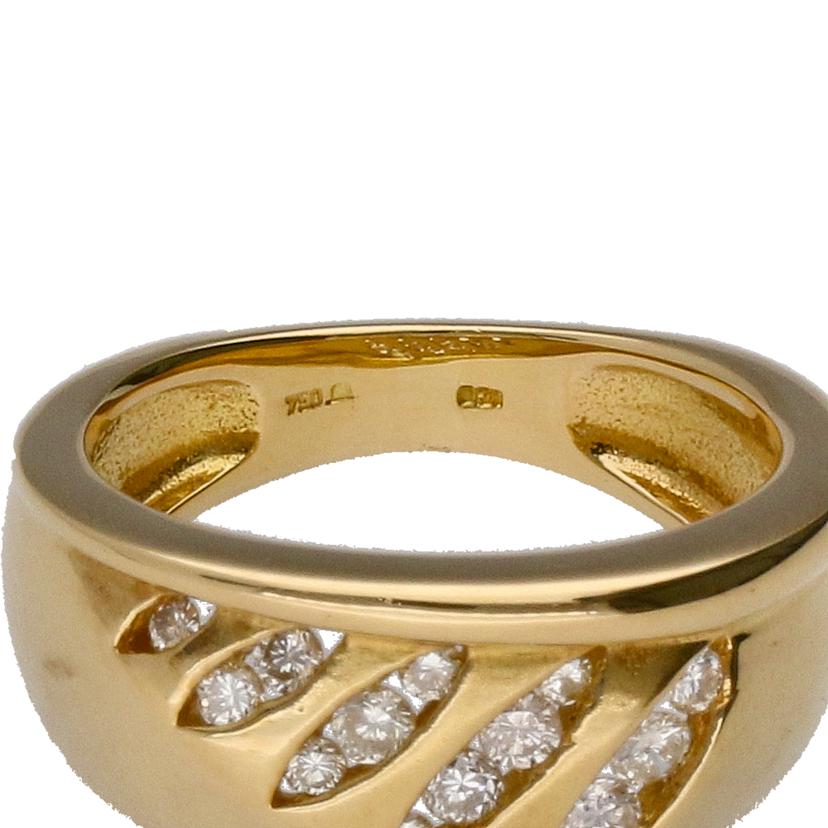 / K18ダイヤリング0.31ct//Aランク/19
