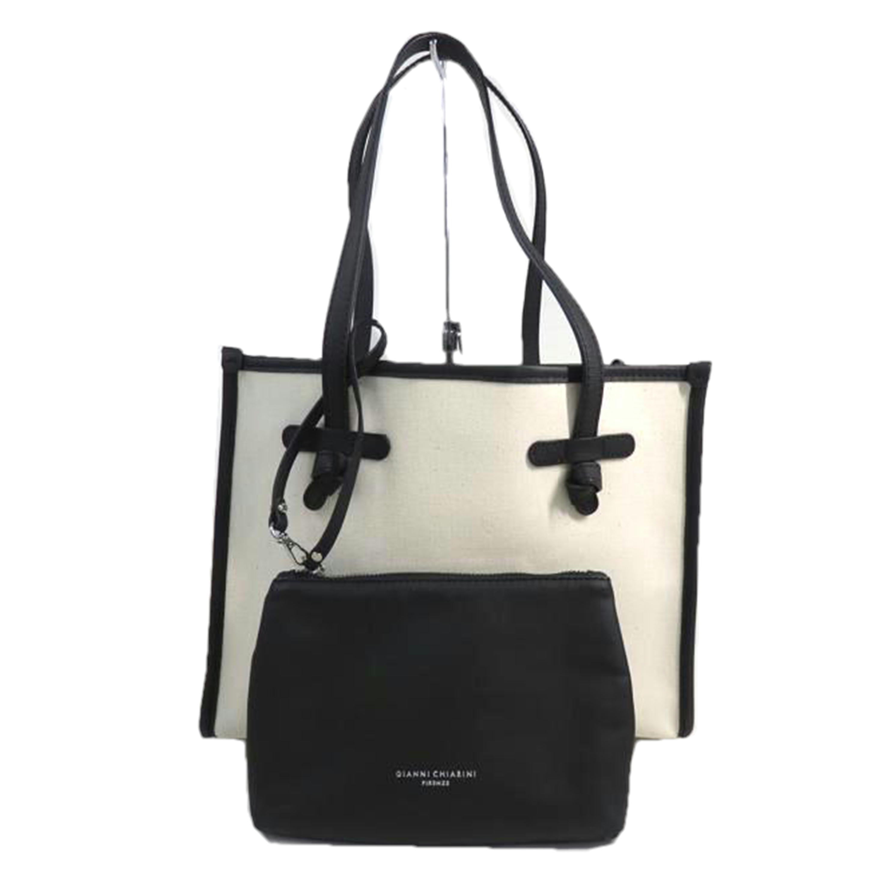 GIANNI CHIARINI ジャンニキャリーニ/GIANNI CHIARINI トートバッグ アイボリ//Aランク/84