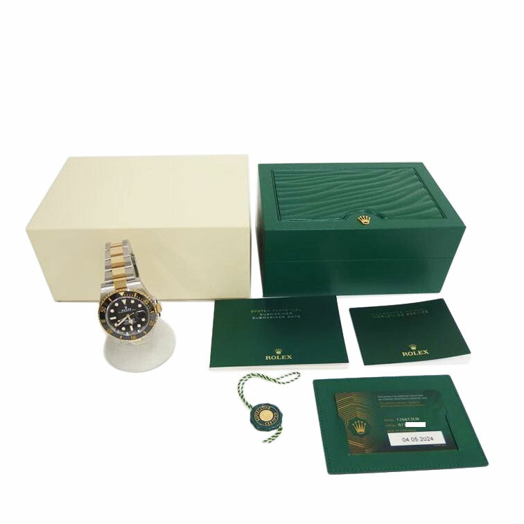 ROLEX ロレックス/サブマリーナデイト/黒ベゼル/YGコンビ/126613LN//971*****/Aランク/82