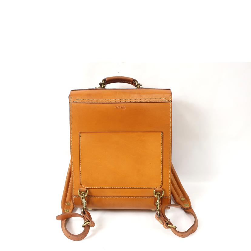 HERZ ヘルツ/ガロンリュック レザーバッグ ライトブラウン//ABランク/65