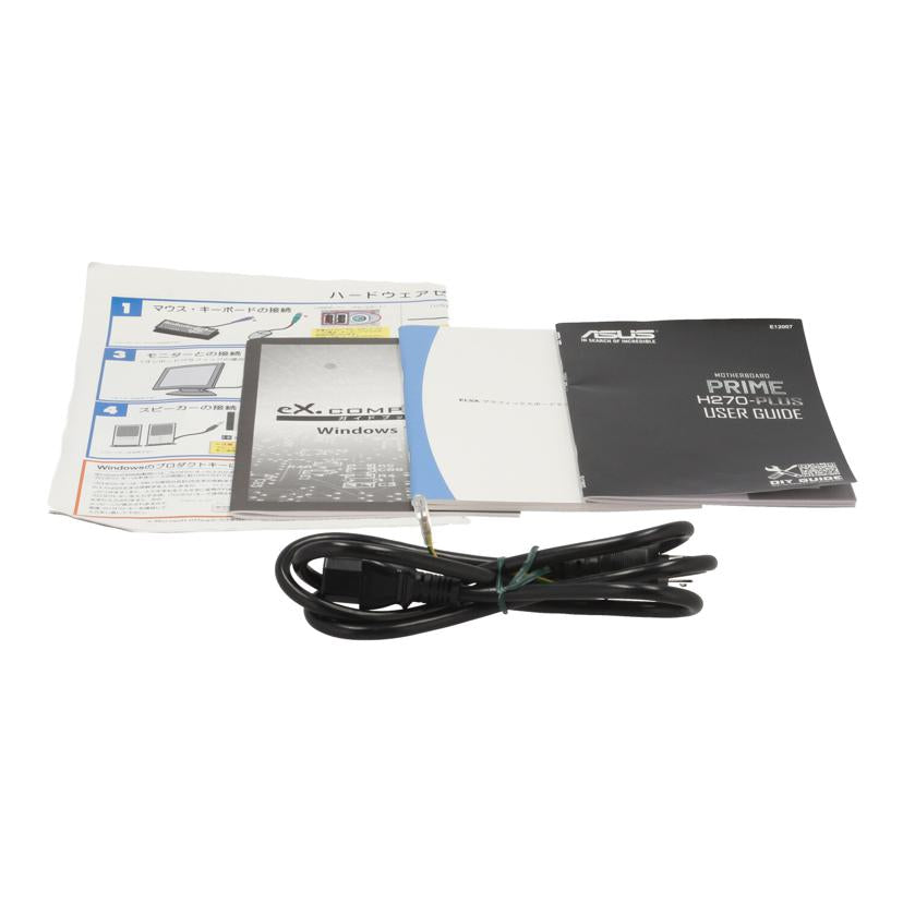 eX.computer TSUKUMO BTO ツクモ/BTOデスクトップPC/QA7J-C91/T//1701221593000828001/Bランク/71