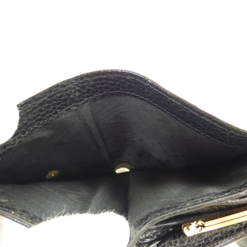 /クロコダイル革財布//ABランク/64