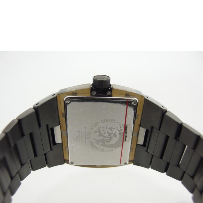 DIESEL ディーゼル/スクエア/アナログウォッチ/クォーツ/DZ-1344//110**/Aランク/04