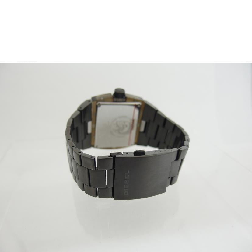 DIESEL ディーゼル/スクエア/アナログウォッチ/クォーツ/DZ-1344//110**/Aランク/04