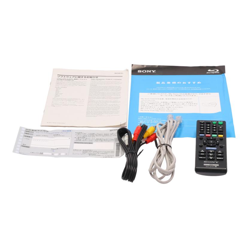 SONY ソニー/BDプレーヤー/BDP-S480//1005030/Bランク/75