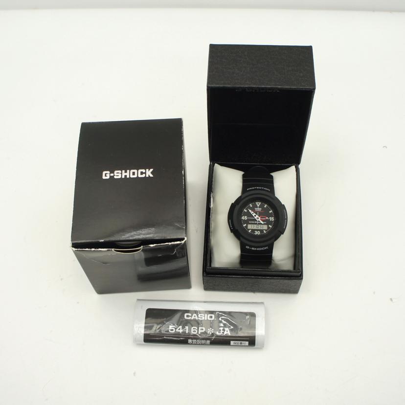 CASIO カシオ/G-SHOCK/アナデジ/AW-500E-1EJF//A00***/SAランク/01