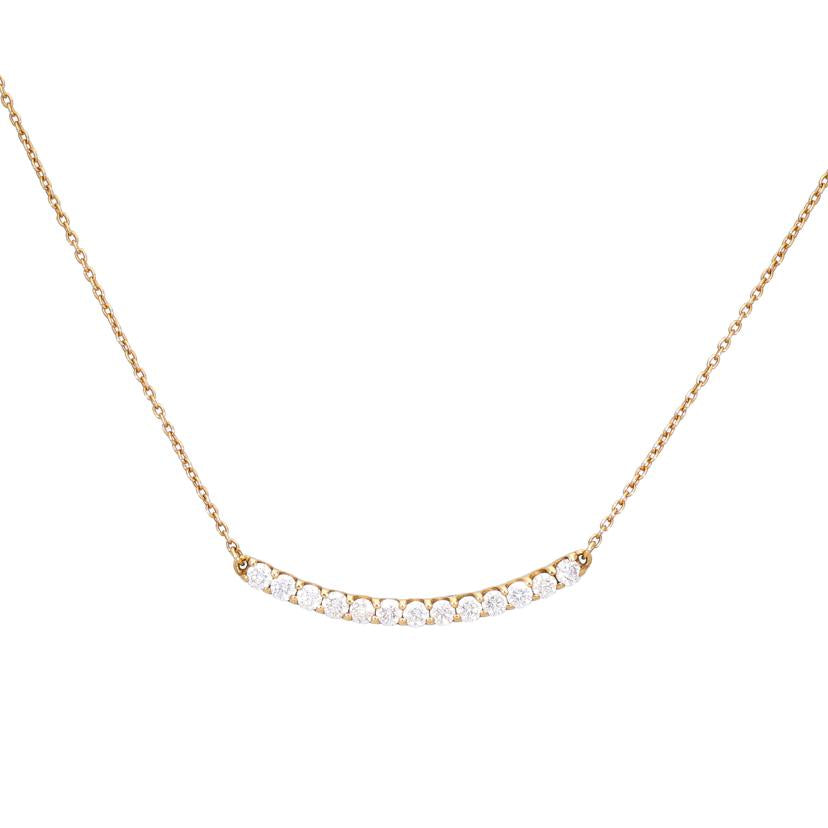 K18ダイヤネックレス0.50ct 42cm//FD0.50ct/Bランク/19