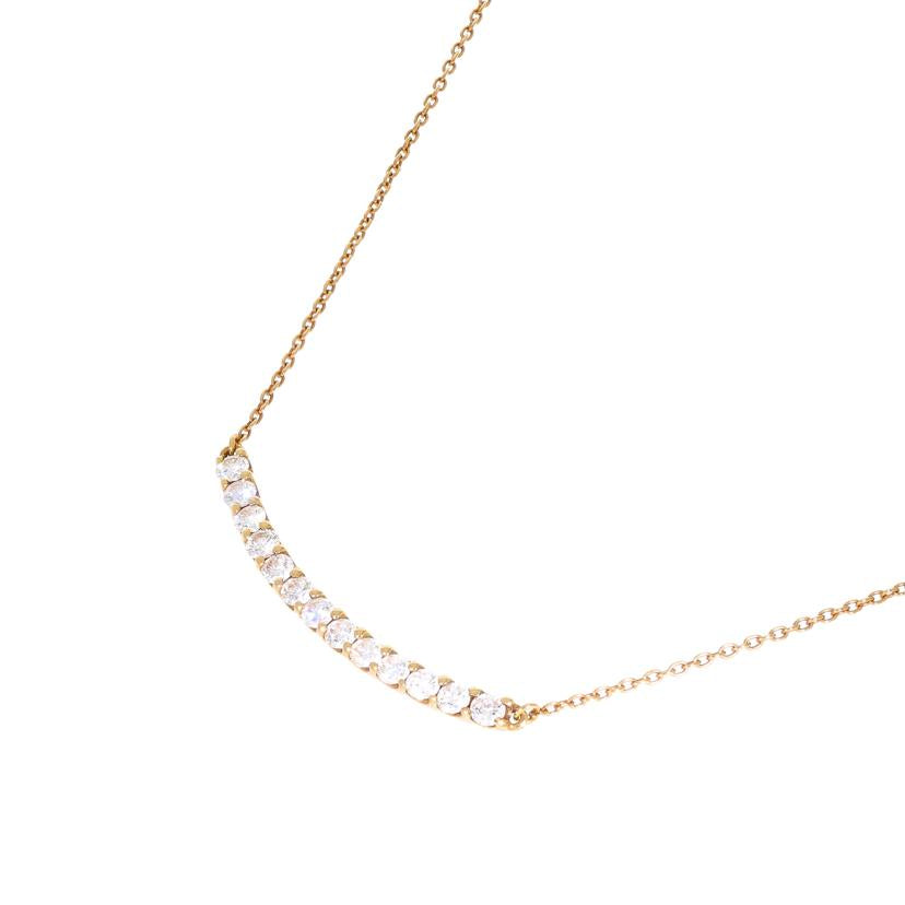 K18ダイヤネックレス0.50ct 42cm//FD0.50ct/Bランク/19