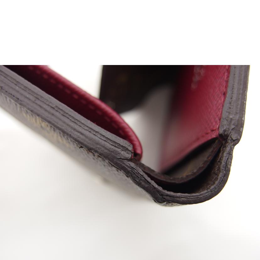 LV ルイ・ヴィトン/ポルトフォイユマリーヌ・コンパクト/モノグラム/フューシャ/M60494//CA3***/ABランク/04