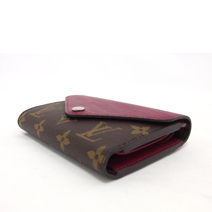 LV ルイ・ヴィトン/ポルトフォイユマリーヌ・コンパクト/モノグラム/フューシャ/M60494//CA3***/ABランク/04
