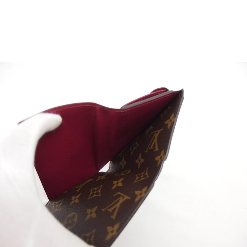 LV ルイ・ヴィトン/ポルトフォイユマリーヌ・コンパクト/モノグラム/フューシャ/M60494//CA3***/ABランク/04