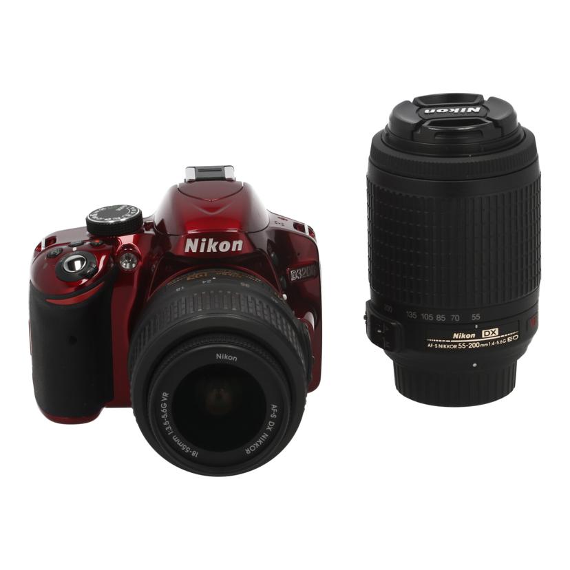 Nikon ニコン /デジタル一眼 ダブルズームキット/D3200 ダブルズームキット//2027410/Bランク/82