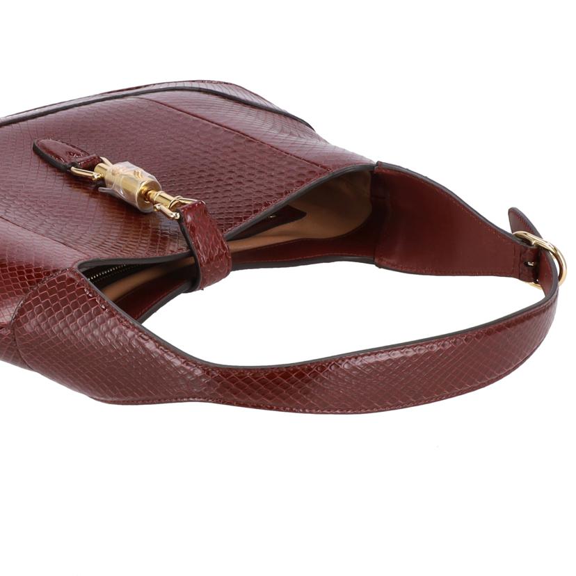 GUCCI グッチ/ニュージャッキーハンドバッグ/パイソン/550152//213***/SAランク/91