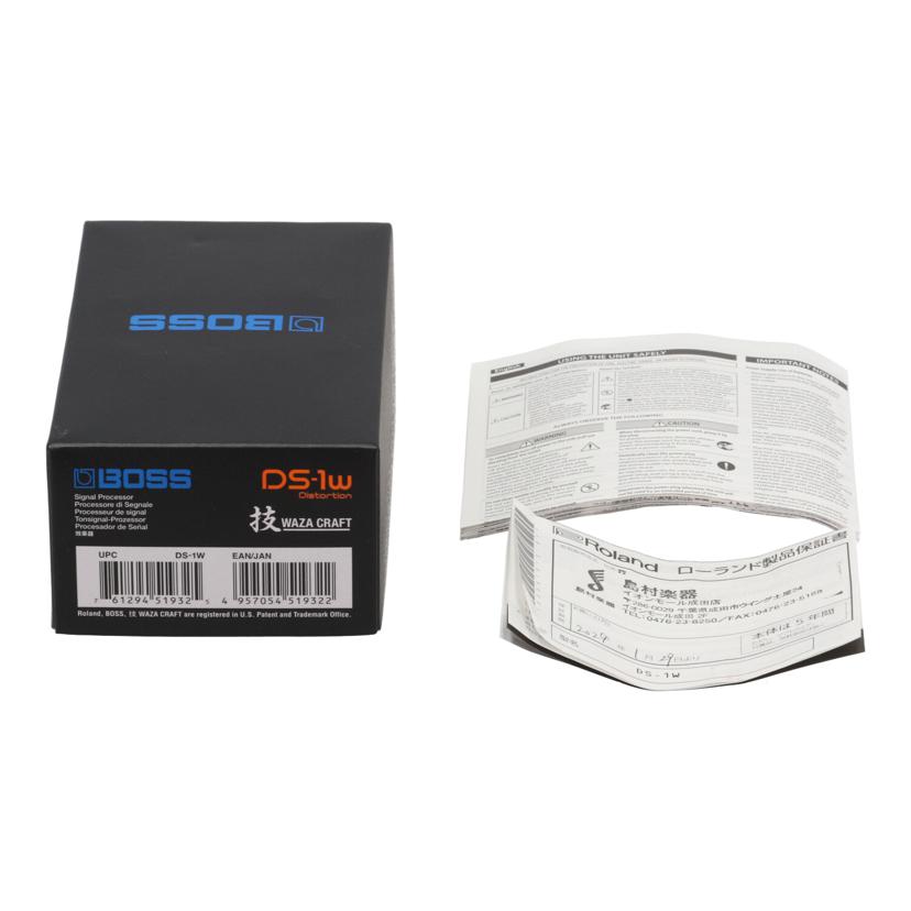 BOSS ボス/エフェクター/技クラフト ディストーション/DS-1W//A3P2735 12676/SAランク/09