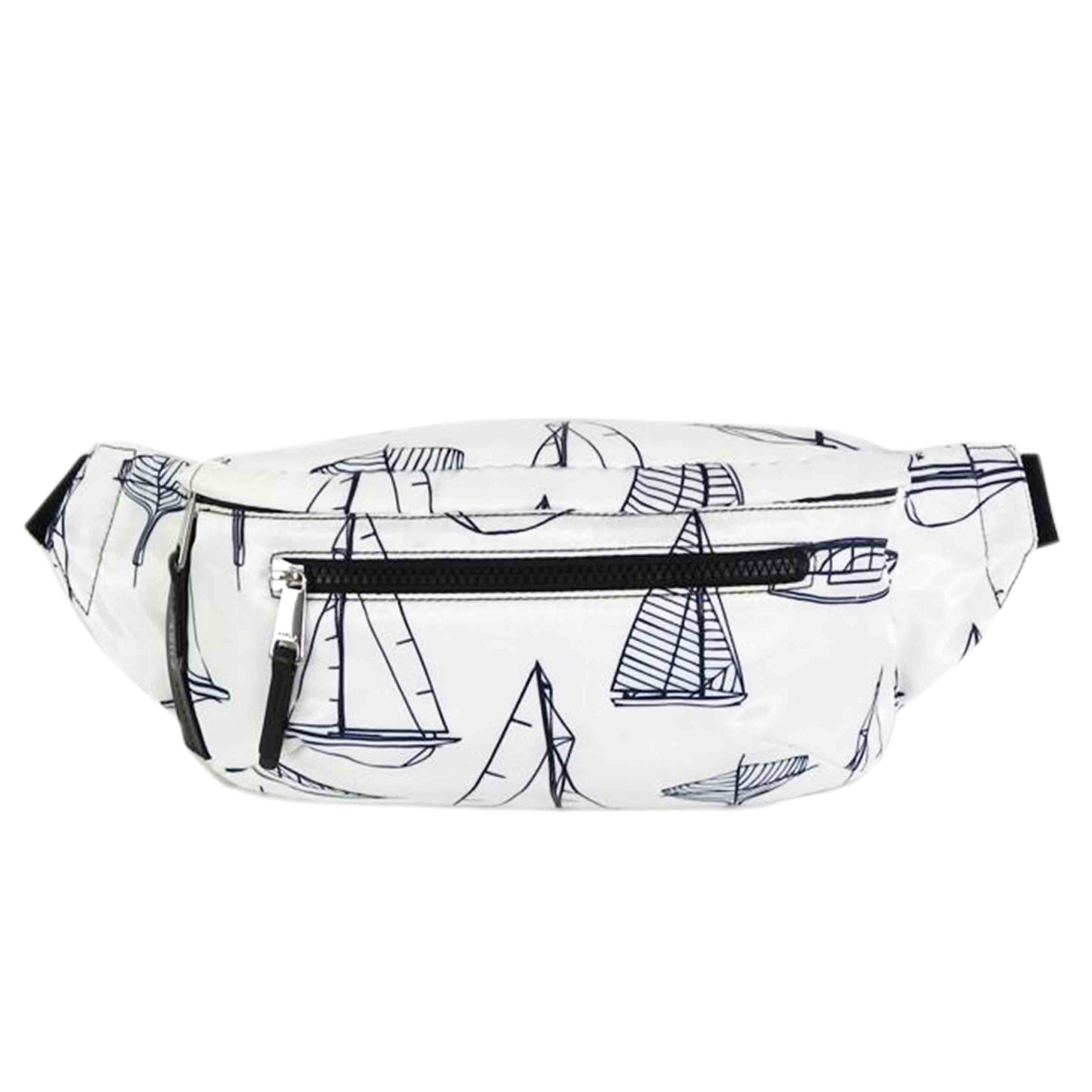 FURLA フルラ/FURLA / ヨット柄 ウエストバッグ//Bランク/81