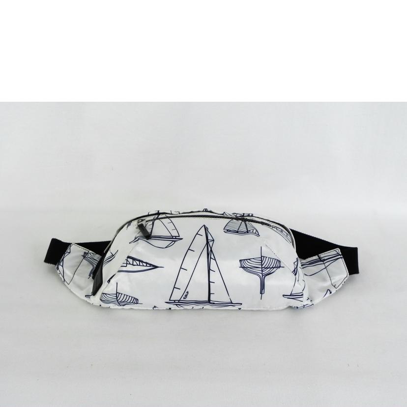 FURLA フルラ/FURLA / ヨット柄 ウエストバッグ//Bランク/81