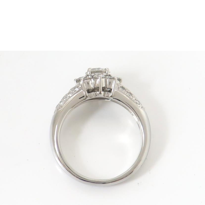 /Pt900 ダイヤ0.561ct 0.72ct リング 13号 #13//Aランク/65
