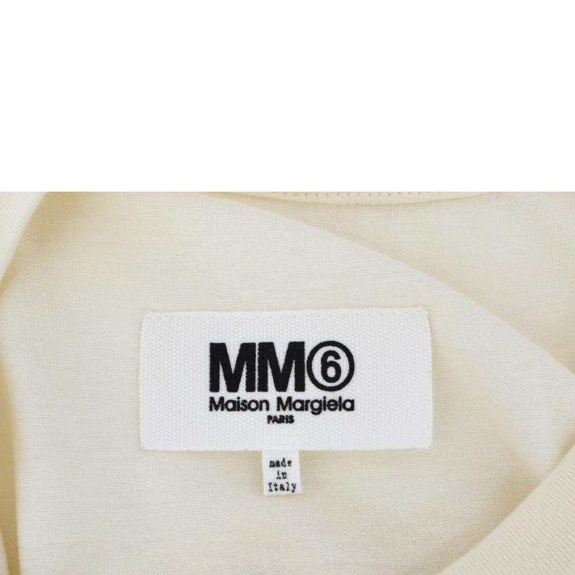 MM6 エムエムシックス/グラフィックプリントTシャツ(ホワイト)//ABランク/75