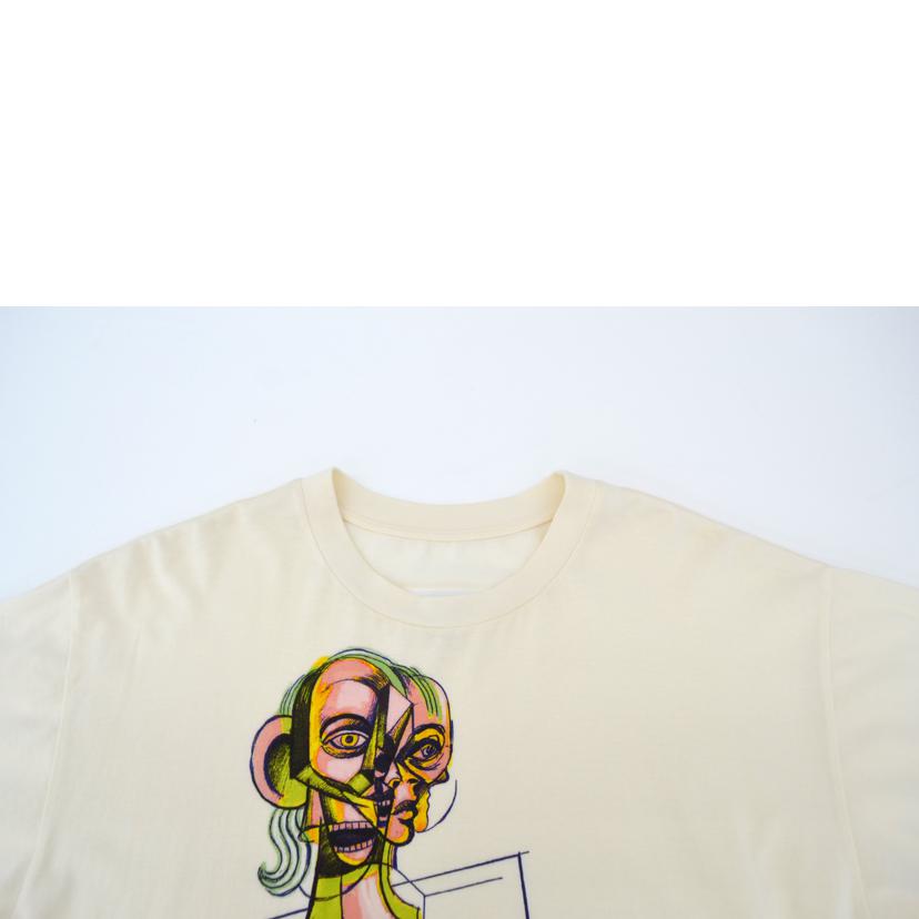 MM6 エムエムシックス/グラフィックプリントTシャツ(ホワイト)//ABランク/75