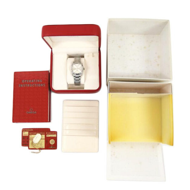 OMEGA オメガ/シーマスターアクアテラ/シルバー文字盤デイトウォッチ/クォーツ/2518.30.00//585*****/Aランク/04