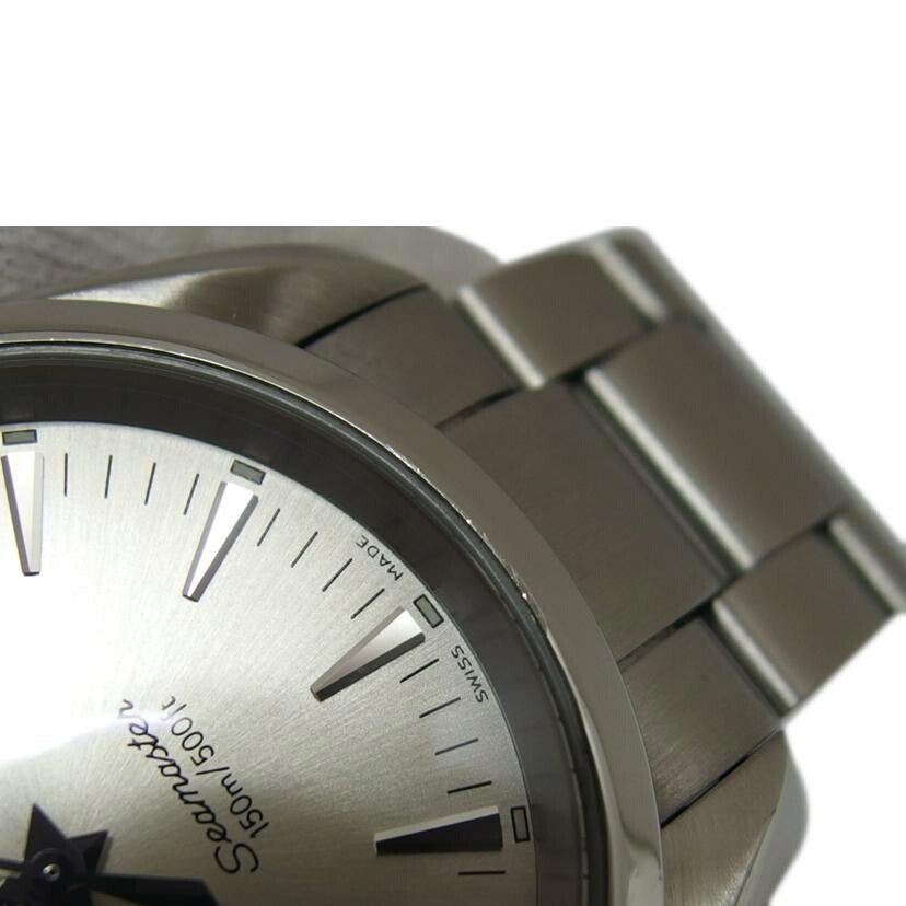 OMEGA オメガ/シーマスターアクアテラ/シルバー文字盤デイトウォッチ/クォーツ/2518.30.00//585*****/Aランク/04