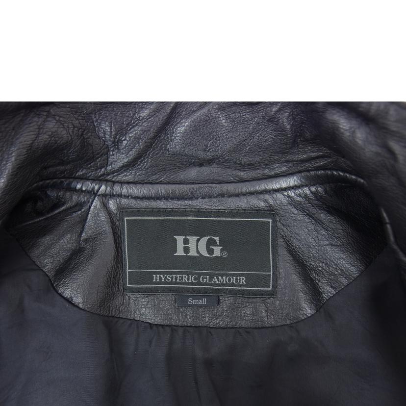 HYSTERIC GLAMOUR ヒステリック グラマー/ピッグレザージャケット/ライダース/4LB-1561//ABランク/04