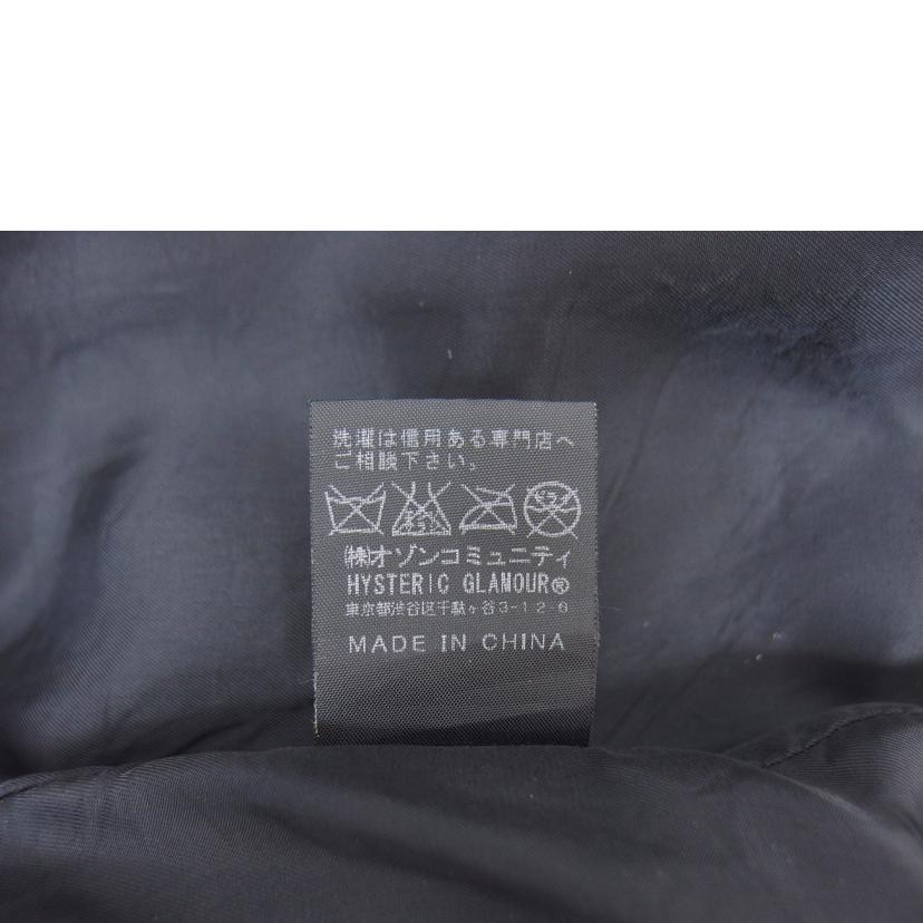 HYSTERIC GLAMOUR ヒステリック グラマー/ピッグレザージャケット/ライダース/4LB-1561//ABランク/04