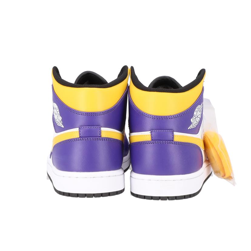 NIKE ナイキ/AIR JORDAN 1 MID SS(GS) 青×黄/DQ8426 517//ABランク/42