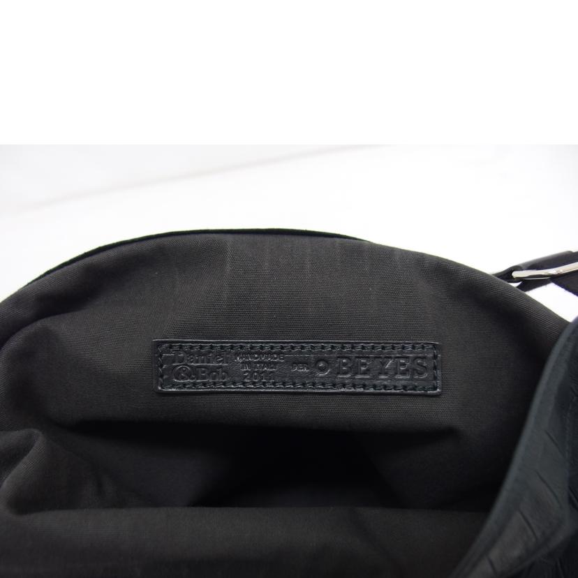 Daniel&Bob ダニエル&ボブ/BEYES別注/クロコ型押しショルダーバッグ//ABランク/04