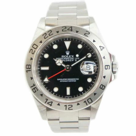 ROLEX ロレックス/エクスプローラーII/ブラック/自動巻き/16570//A22****/ABランク/05