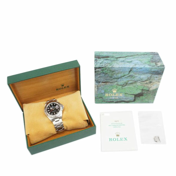 ROLEX ロレックス/エクスプローラーII/ブラック/自動巻き/16570//A22****/ABランク/05