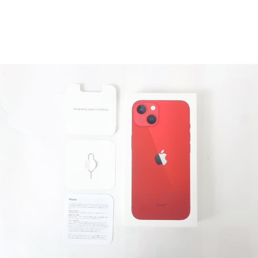 Apple アップル/iPhone13 レッド 512GB SIMフリー/MLNR3J/A//353202256290102/Aランク/65